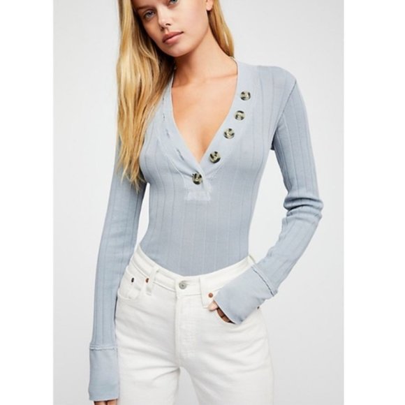 Free People Sweaters - Free People | Dandelion Henley Long Sleeve - S